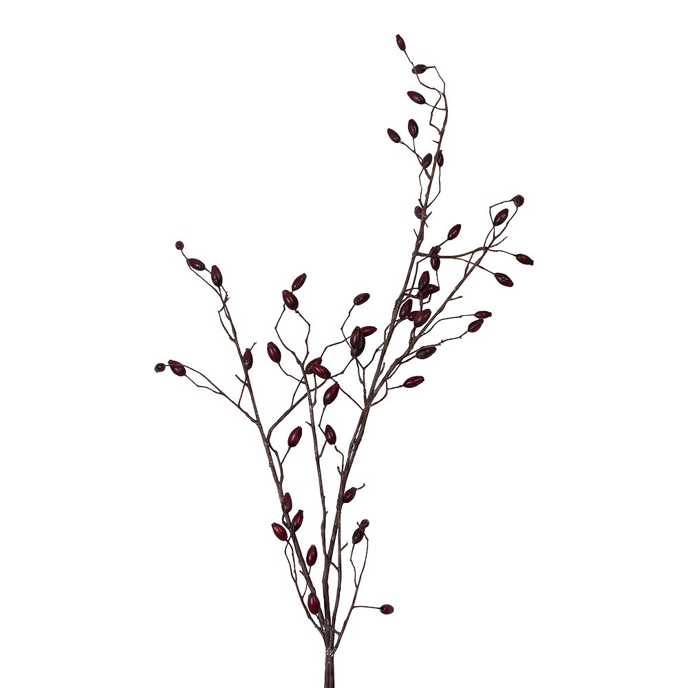 Kunstbloem Zwart Kunststof