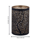 Windlicht Subic Goud 10x15cm