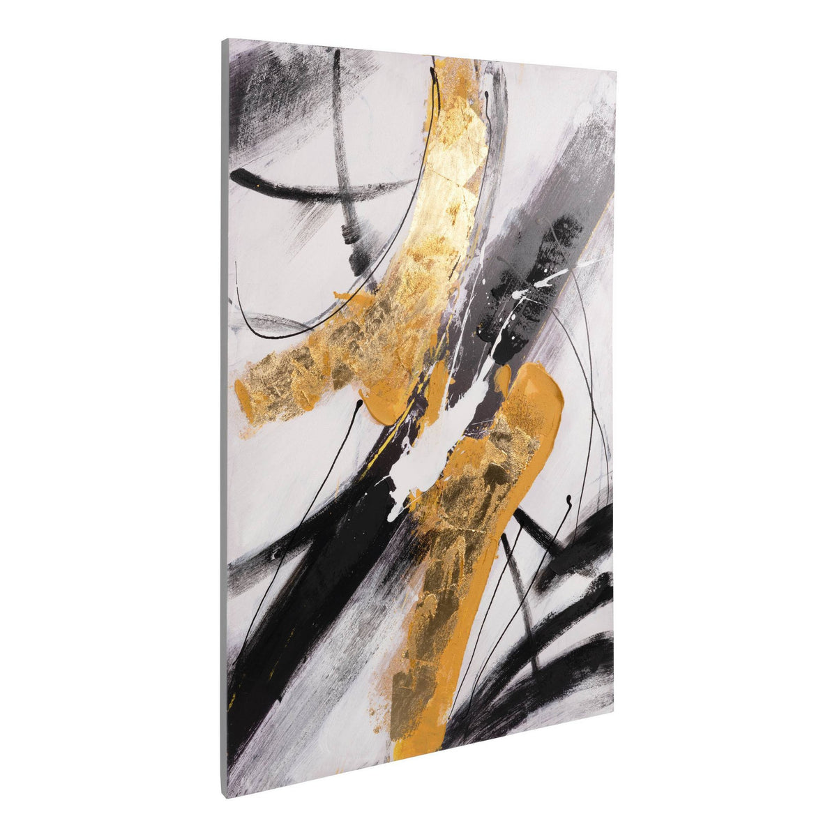 Schilderij Toshima Goud 118x78 cm