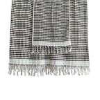PomPom Handdoek Black