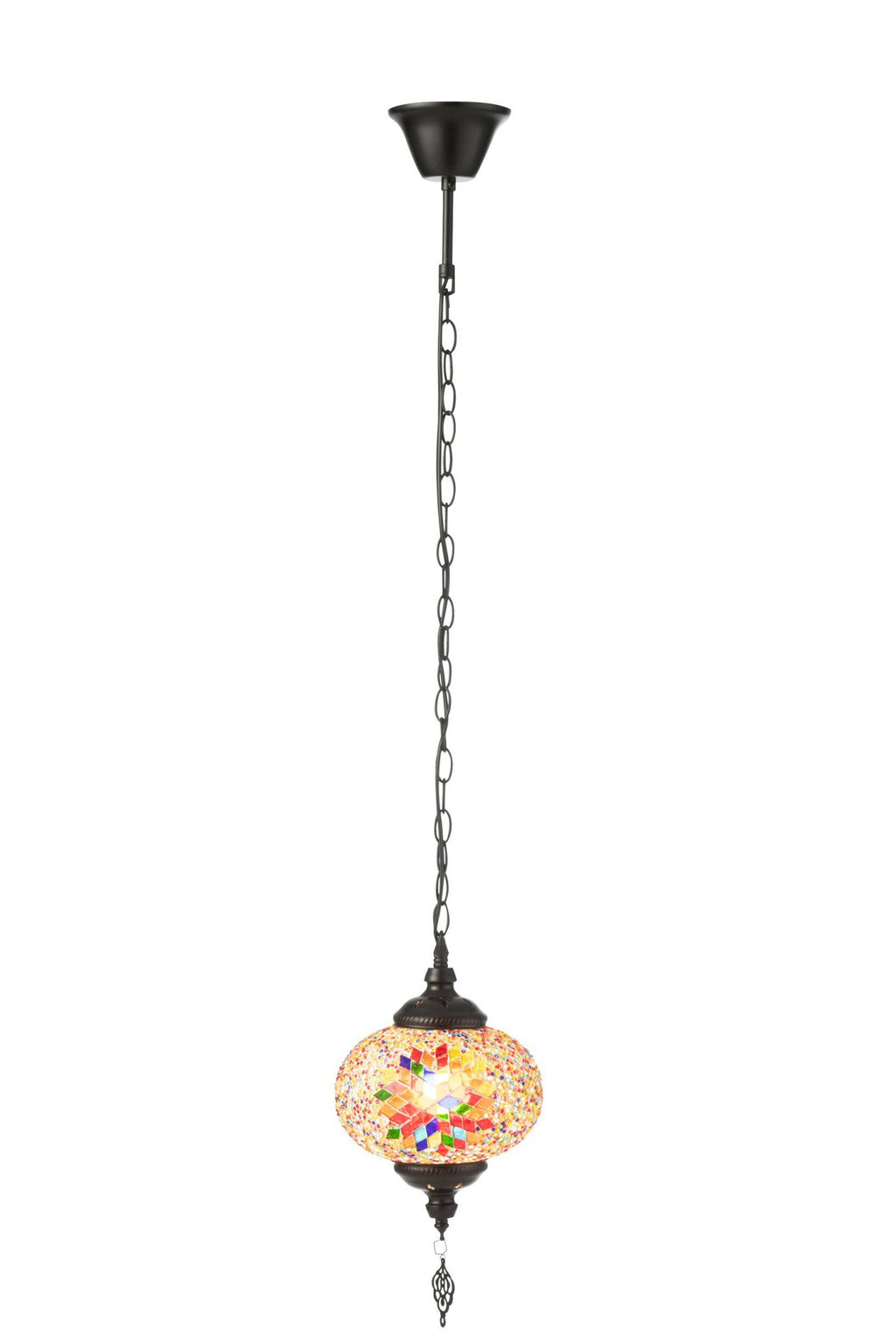 J-Line hanglamp mozaïek oranje small