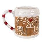 Mok Gingerbread house 350 ml Bruin Keramiek