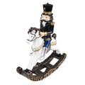 Kerstdecoratie Notenkraker 18 cm Zwart Kunststof