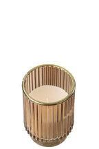 J-Line geurkaars Nordic Vetiver - lichtbruin - large - 30U