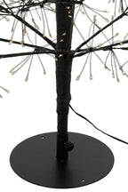 J-Line decoratie Boom - warm witte - ijzer - zwart - L - LED