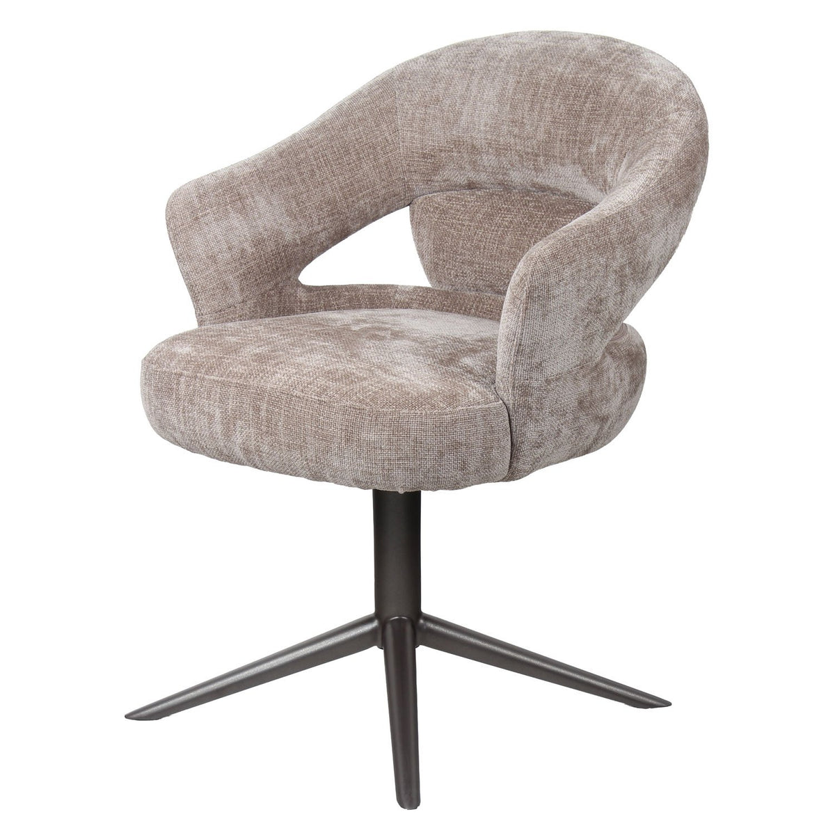 Eetkamerstoel Jamie - Taupe 170