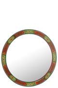 J-Line Mirror Rond Squad Mumbai MDF Mix