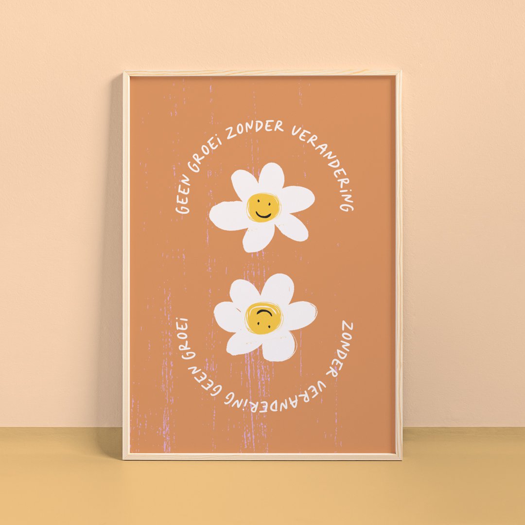 Poster A4 Kleur | Verandering