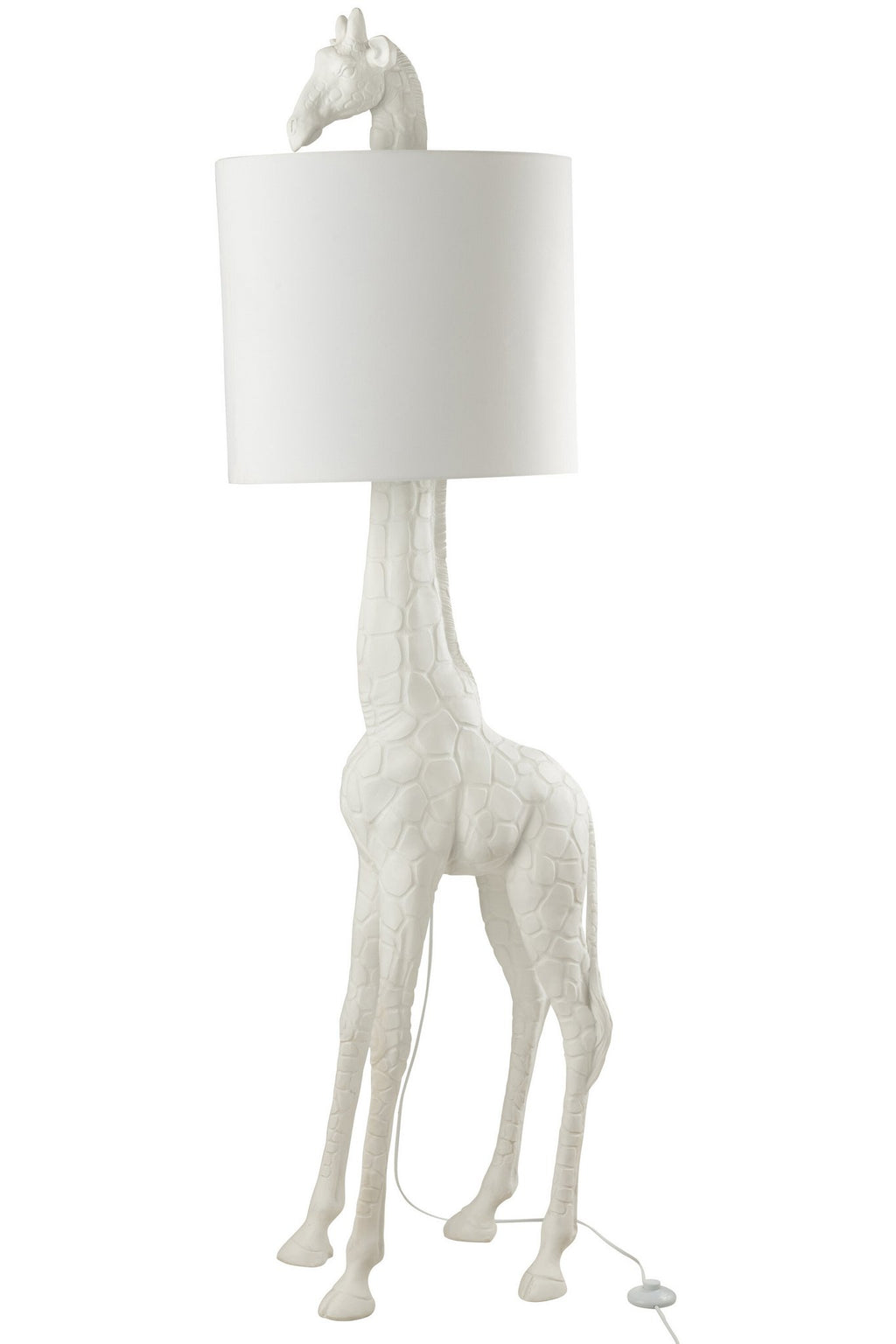J-Line lamp Giraf - polyresin - wit