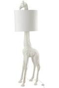 J-Line lamp Giraf - polyresin - wit