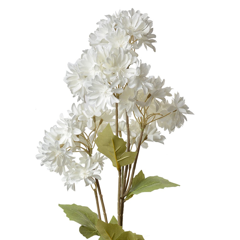 Kunstbloem 72 cm Wit Kunststof