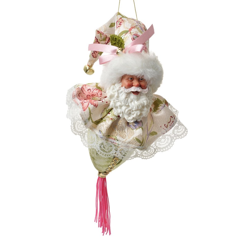 KERTSHanger Kerstman 35 cm Wit Textiel