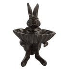 Vogelvoederbak 16x13x17 cm Bruin Metaal