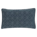 Graphic Stonewash kussen blauw 30x50cm