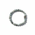 Dames armband Kiwi Jaspis met RVS Boeddha kraal