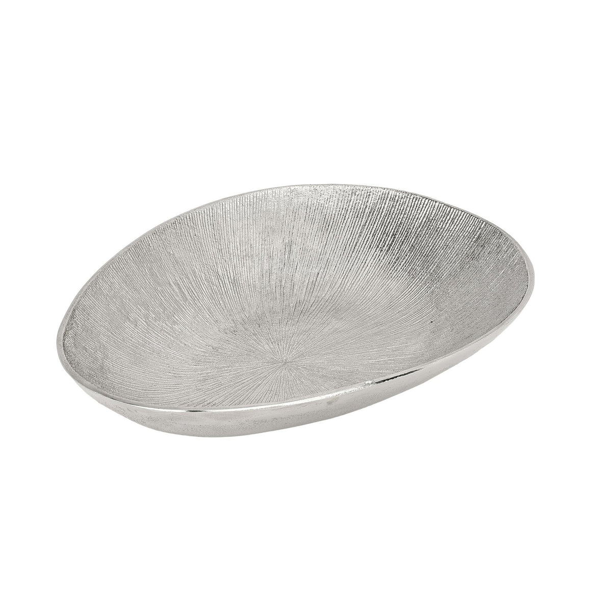 Schaal Forleyet Nikkel 35x25x6 cm