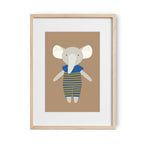 Kinderposter Olifant Pim, Eco Papier & Verpakking