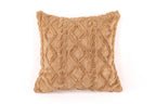 Kussen (gevuld) Velveteen - 45x45cm, indiantan