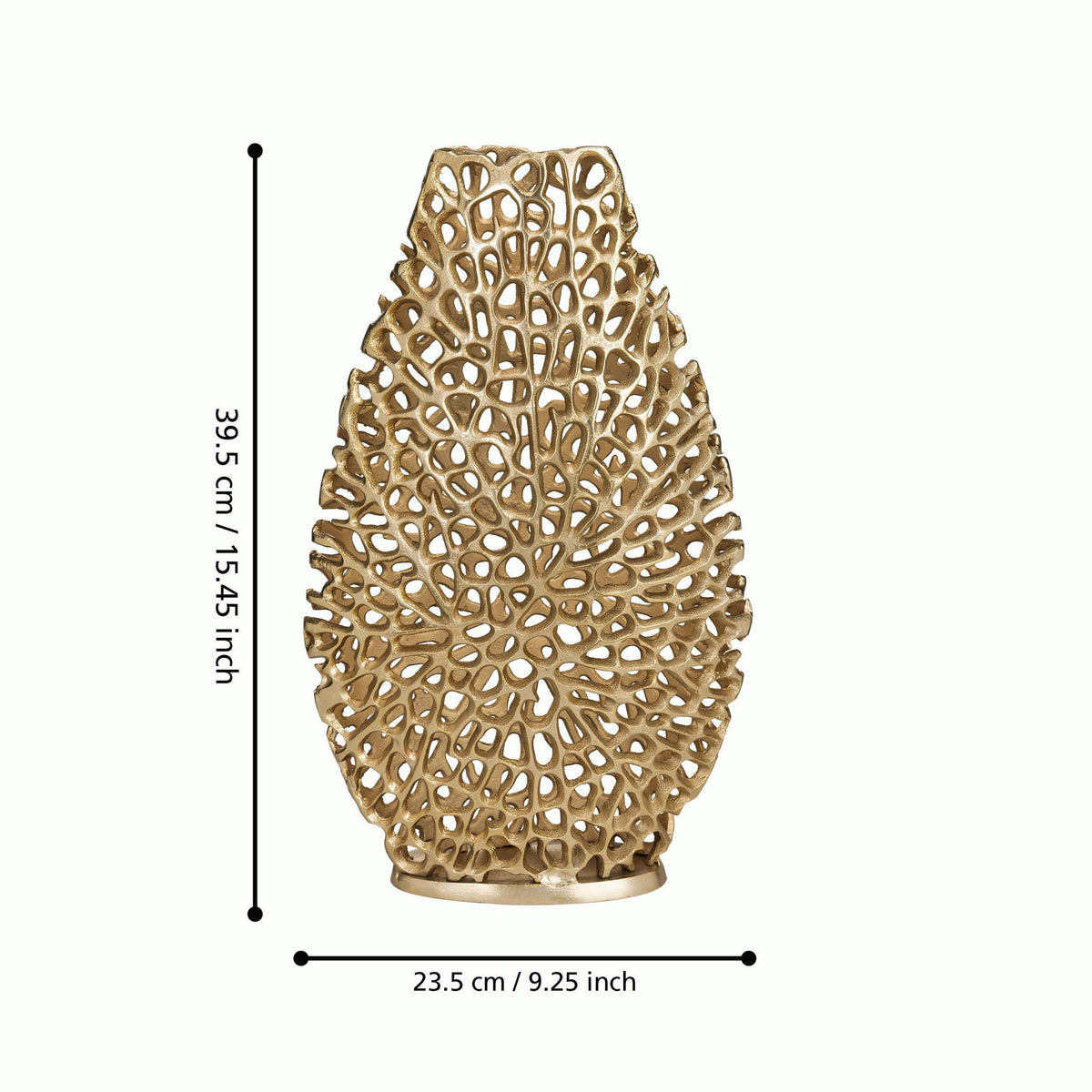 Vaas Kimitsu Goud 23,5x8x39,5cm