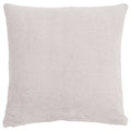 Flannel kussen beige 45x45cm