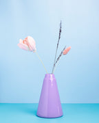 Vaas | Glas Glanzend Lila | Mini