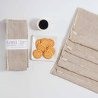 Katoenen absorberende theedoek - sets van 4, 6 of 8