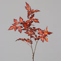Herfstbladeren tak 75cm oranje