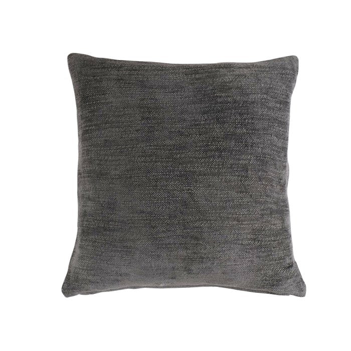 Coco Chenille kussen grijs 45x45cm