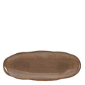 Nusa bord ovaal bruin