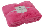J-Line deken Cutie - polyester - roze