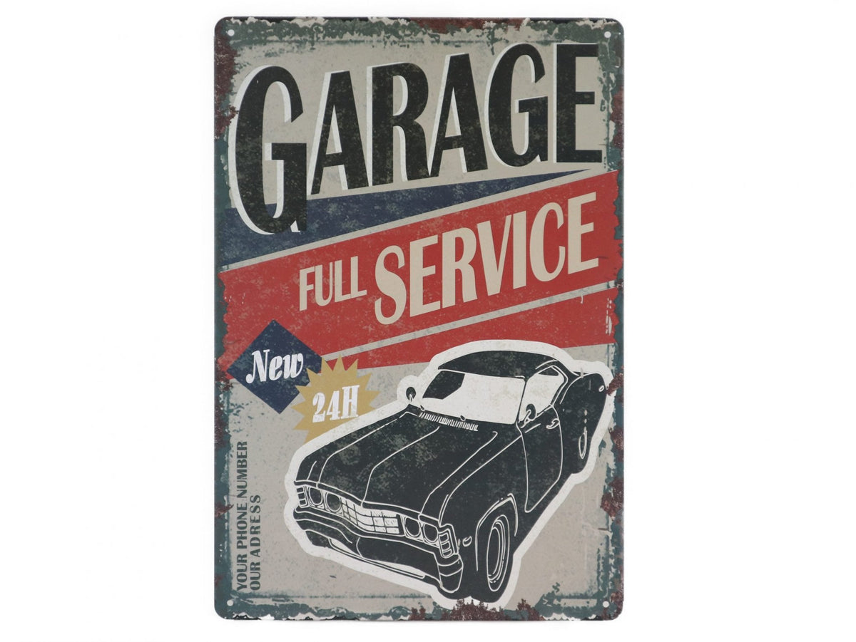 Retro Wandbord 30x20