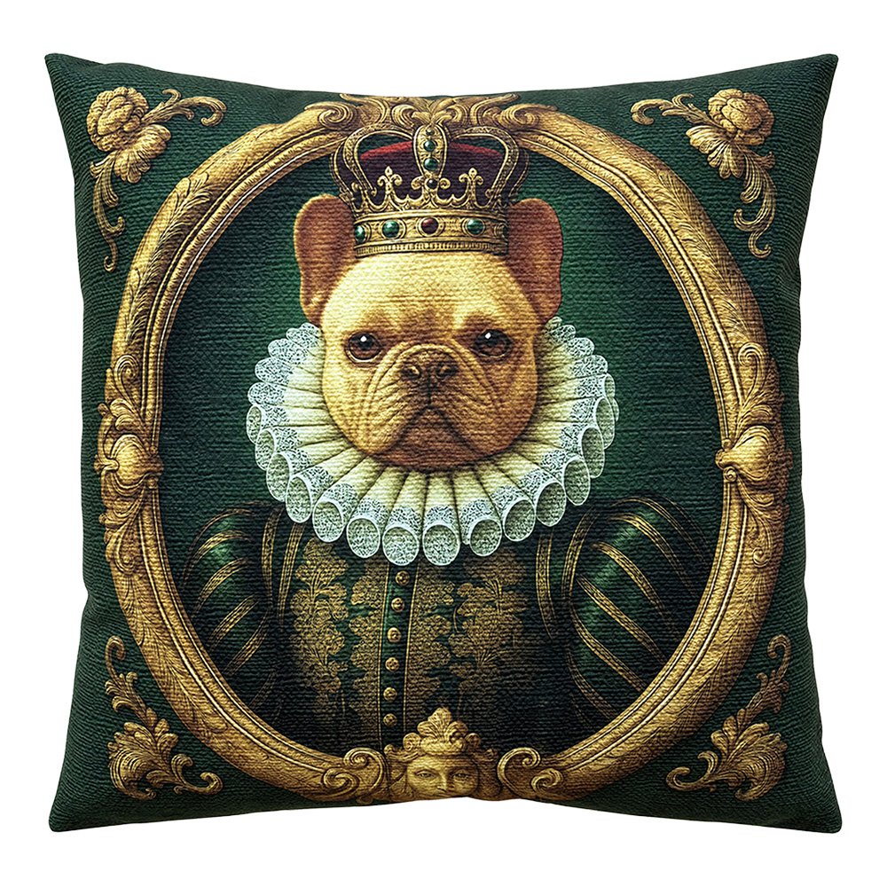 Sierkussen 45x45 cm Groen Polyester