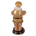 Kerstdecoratie Beeld Kerstman 15x18x31 cm Beige Kunststof