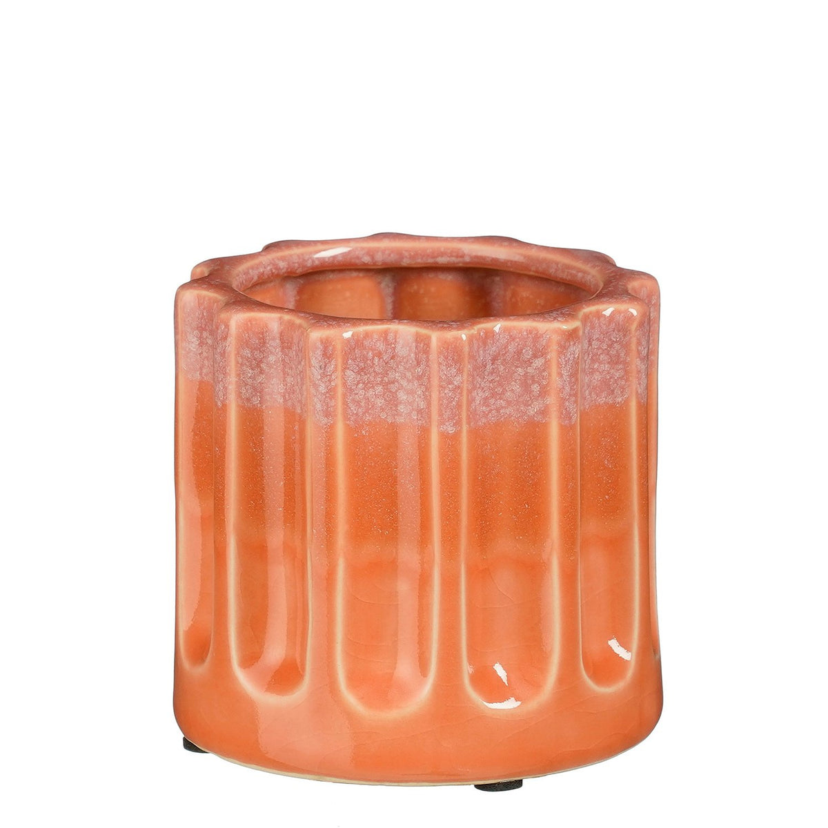 Aivy pot rond oranje