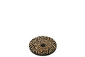 J-Line onderzetter Ster - hout - naturel - 4 stuks