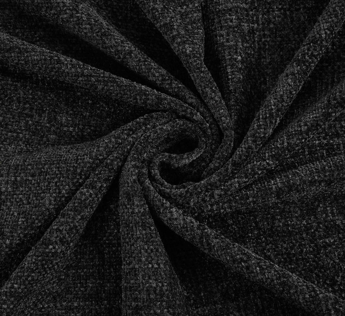Zachte chenille plaid – deken – wafelgeweven polyester – 130x180cm eenpersoons