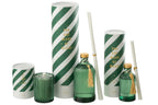 J-Line geurstokjes Magic - Elwood - glas - wit/groen - large