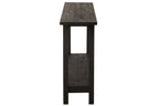 J-Line Console Vierkant Mango Hout Zwart