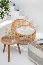 J-Line tafel Lurne - hout - naturel
