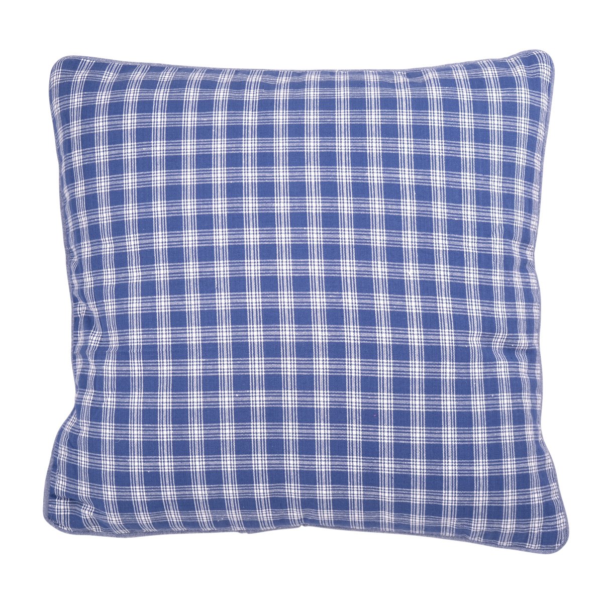 Cushion Levy Controleer 45x45 linnen/blauw