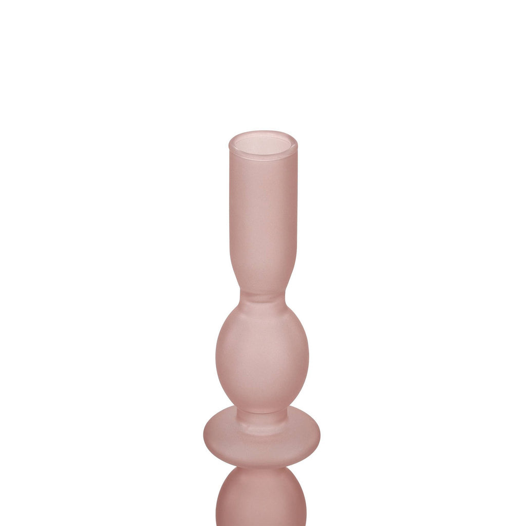 Kandelaar Molume Roze 9x26,5cm