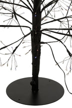 J-Line decoratie Boom Multicolor - ijzer - zwart - L - LED