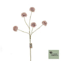 Pompom antique lt pink 71cm