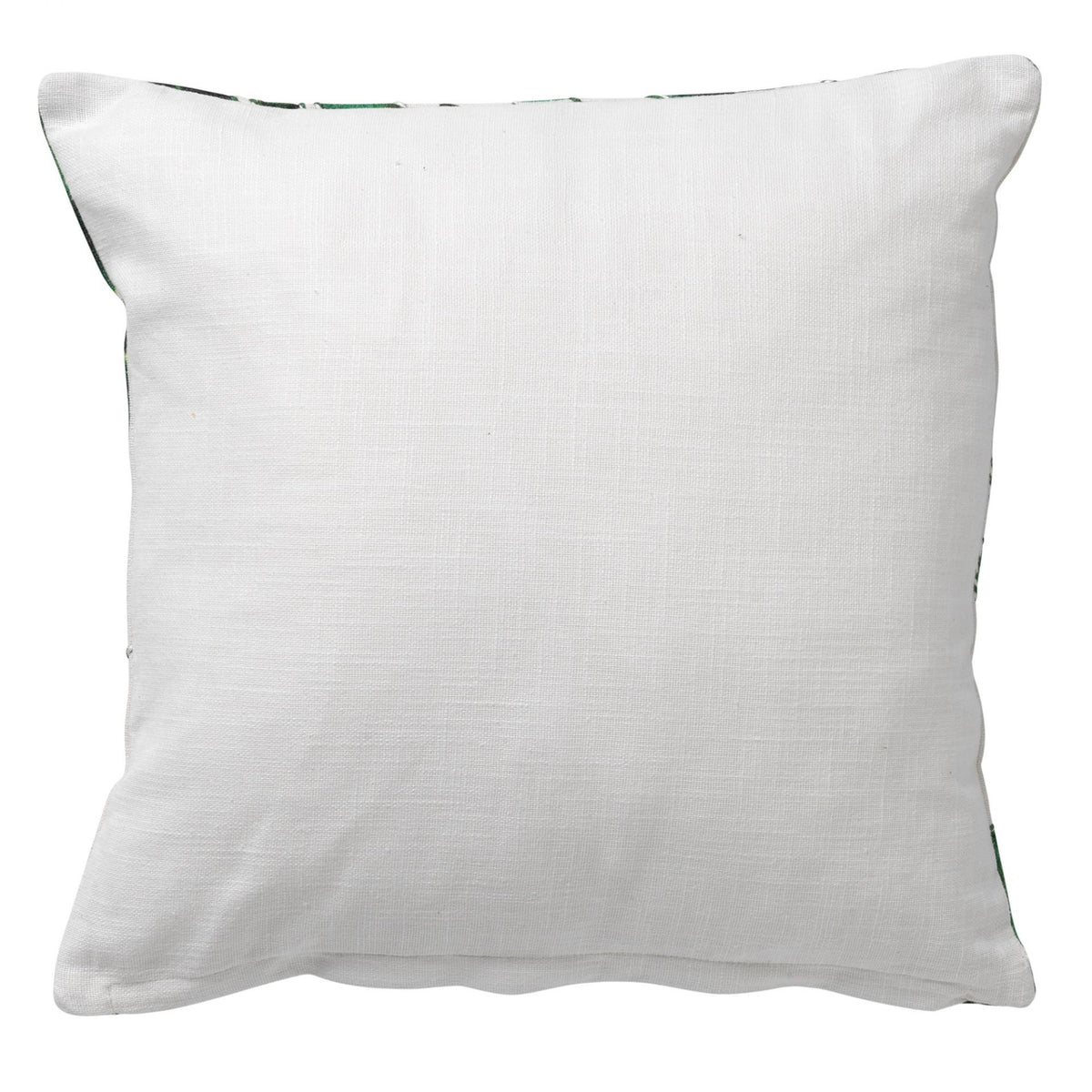 Dutch Decor Leafy - Kussen 45x45 cm - Katoen - Sneeuwwitje - Wit