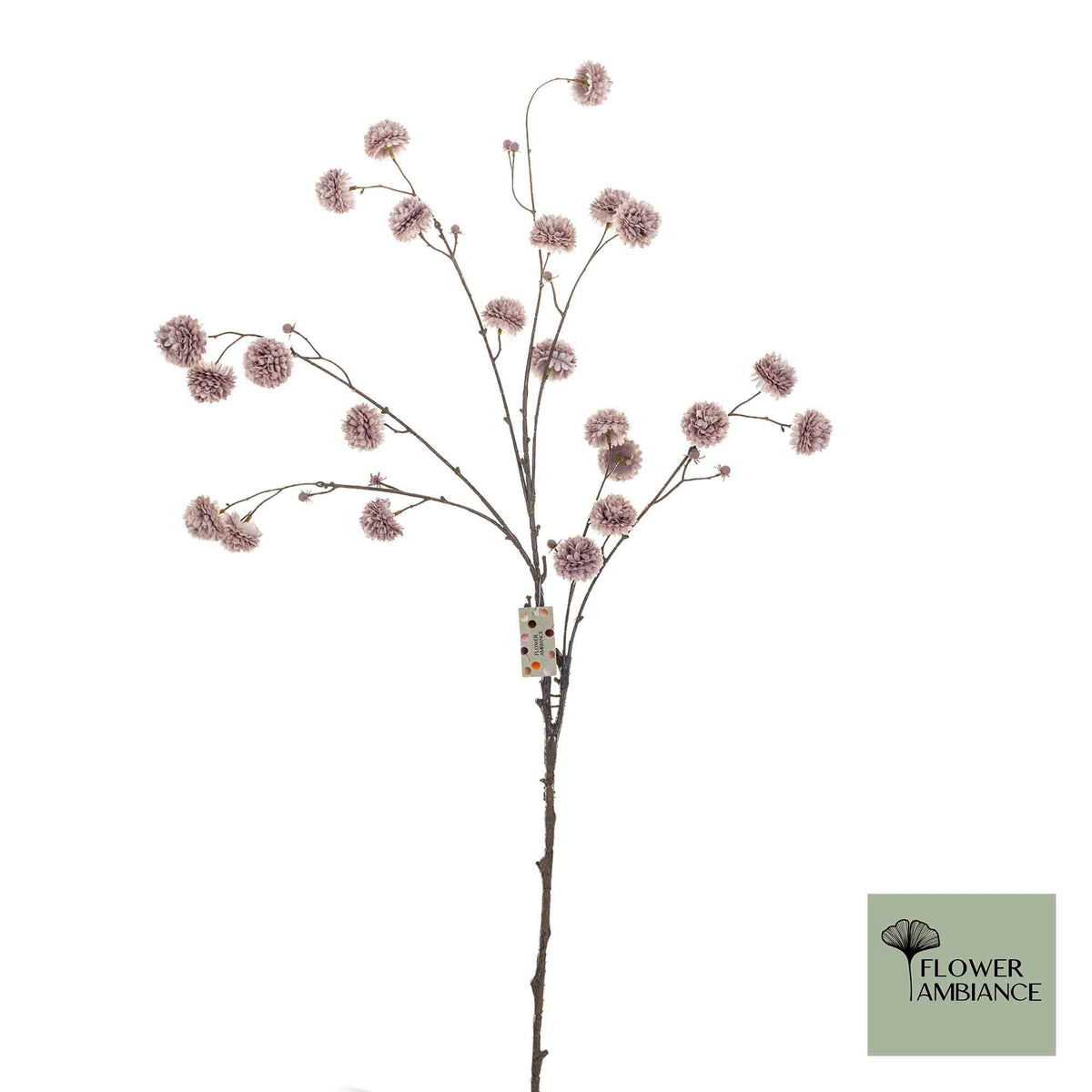 Pompom antique pink 110cm