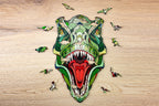 Eco Wood Art (EWA) Houten Legpuzzel T-Rex Size L, 1829, 56,5x34,5x0,5cm
