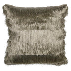 Kussen franjes goud 45x45cm