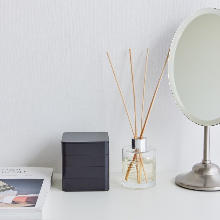 Yamazaki Tower Sieradenorganizer vierkant 4-laags