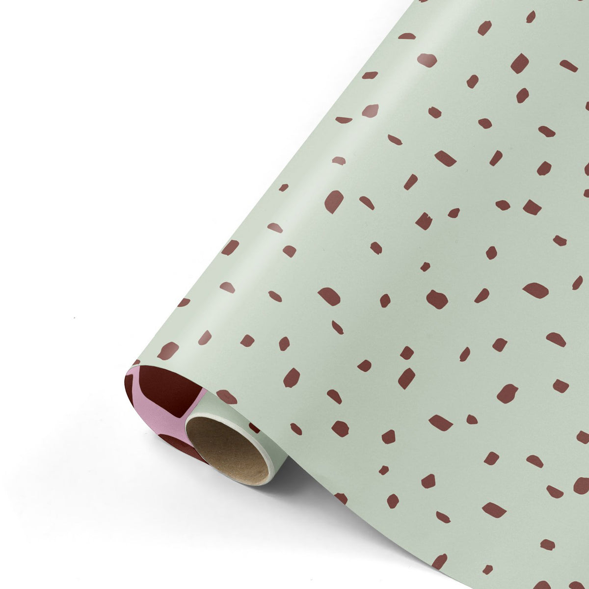 Minimal Dots '25 - Rollen cadeaupapier - 10 stuks