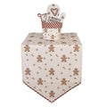 Broodmand Ø 15x16 cm Beige Katoen Gingerbread man